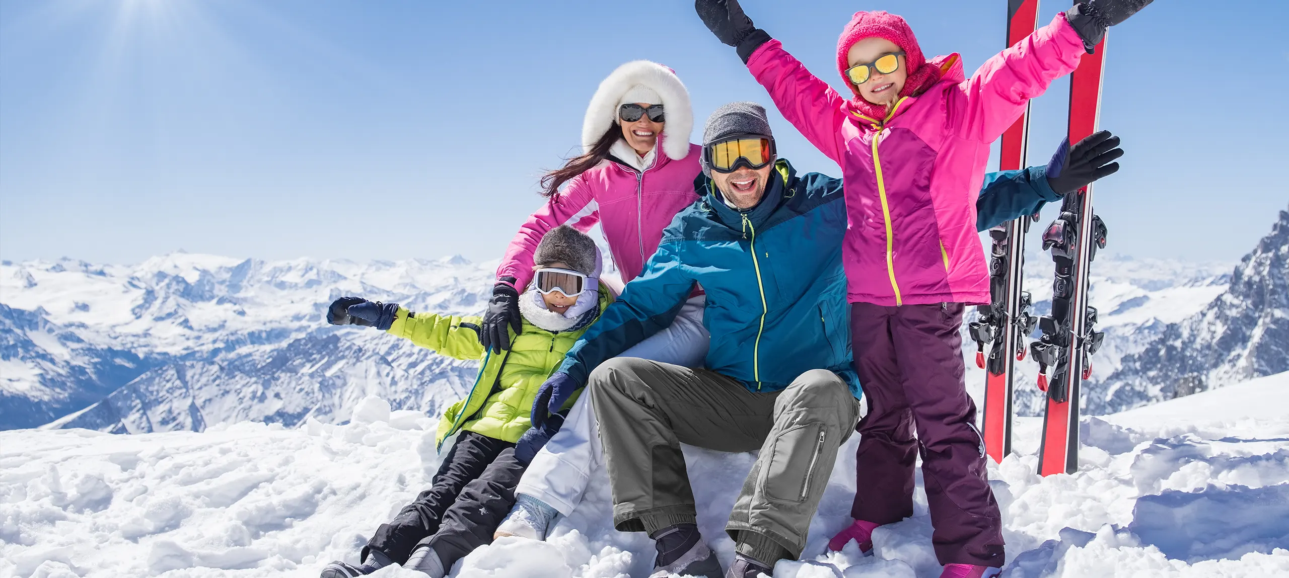 Séjours au ski avec neige garantie
